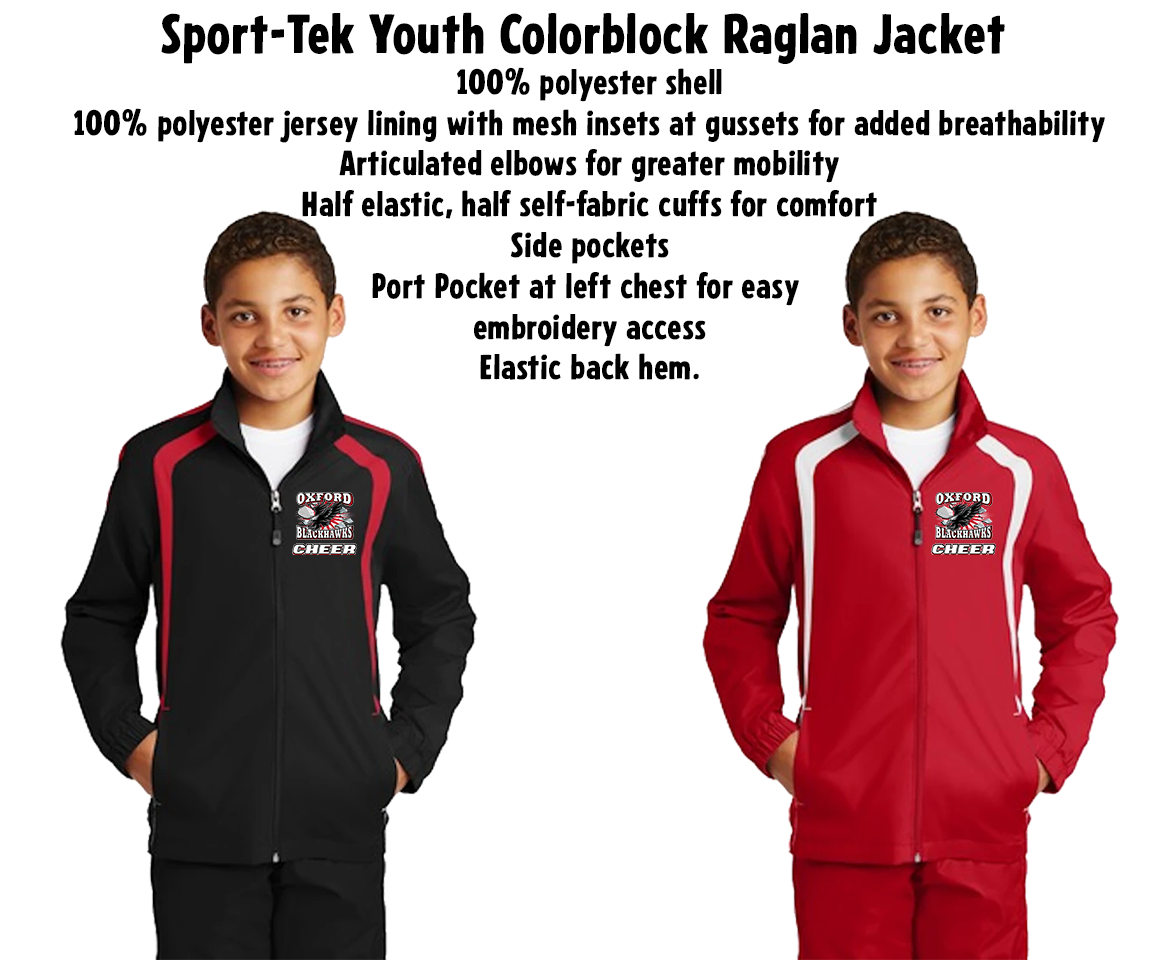 Oxford BlackHawks Football Cheer Jackets  (FR)