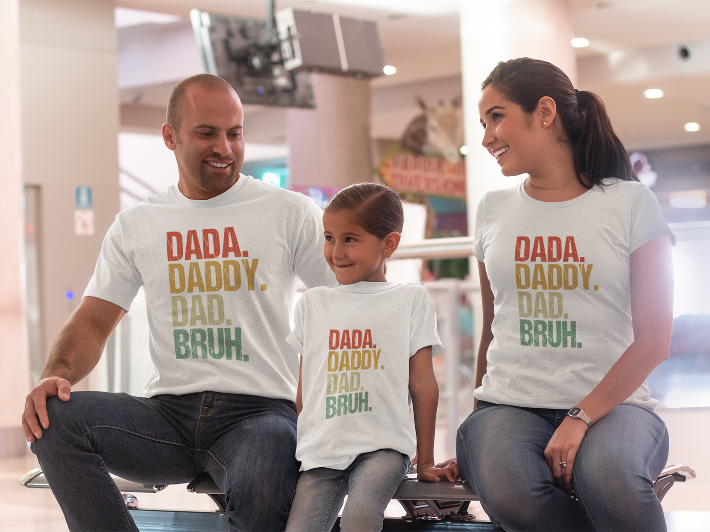 Daddy, Dada, Dad, Bruh Shirt