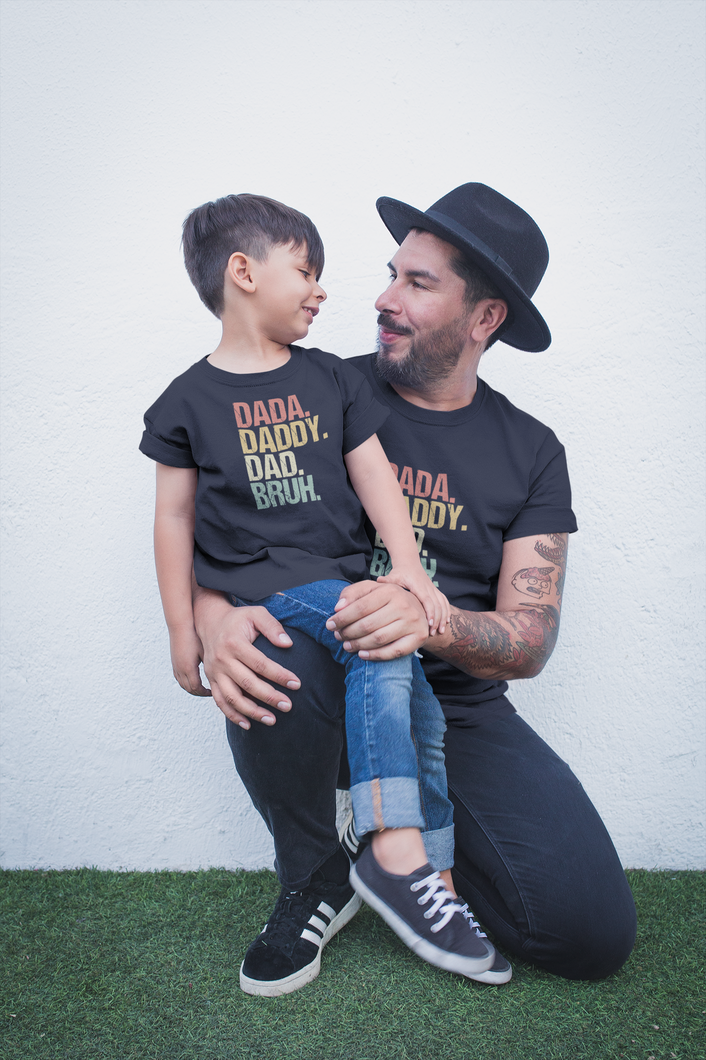 Daddy, Dada, Dad, Bruh Shirt