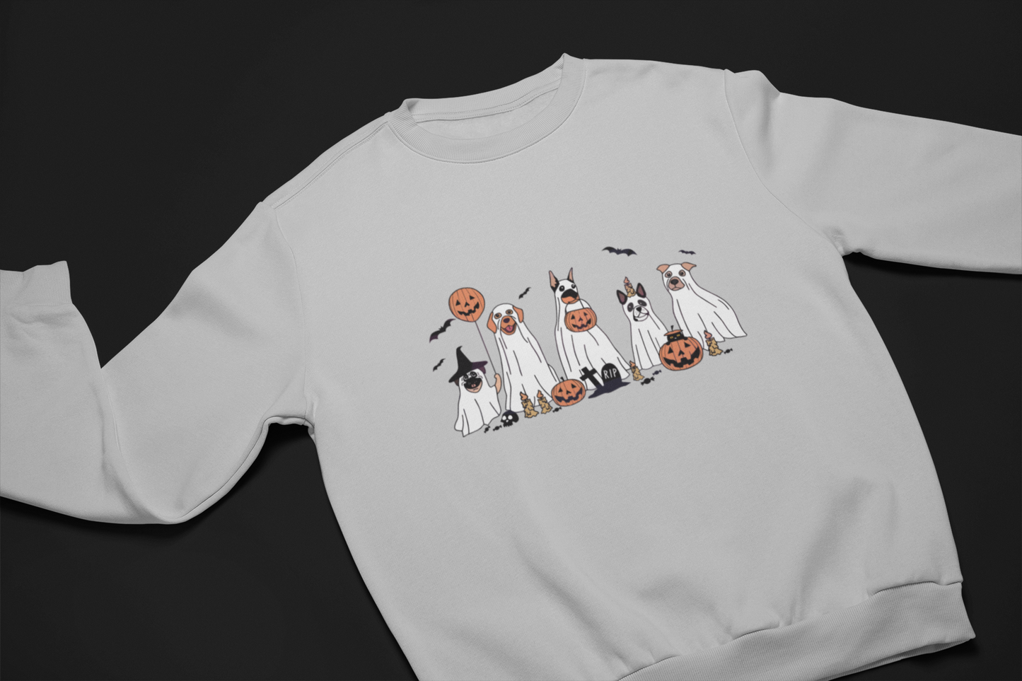 Spooky Pets Collection Crew Neck sweater