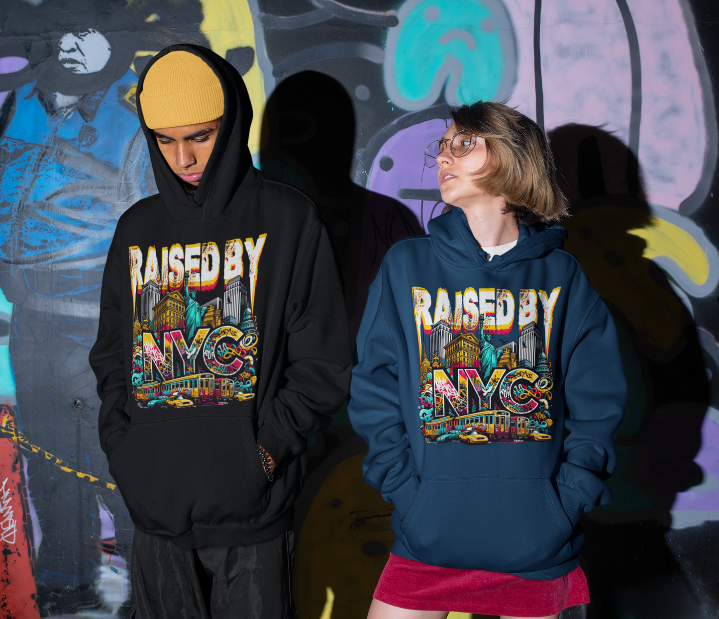 Raised by NYC Shirts and Hoodies