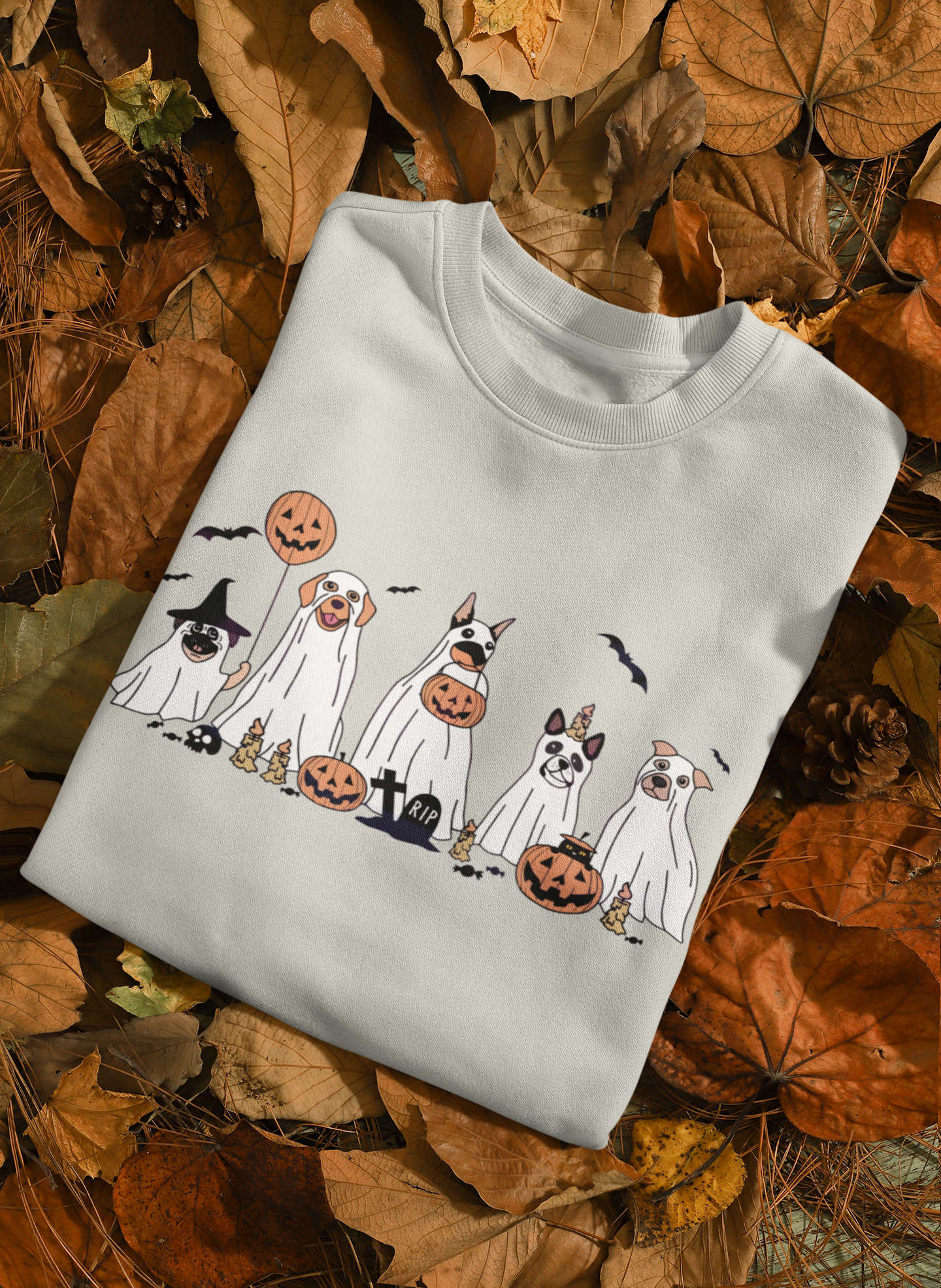 Spooky Pets Collection Crew Neck sweater