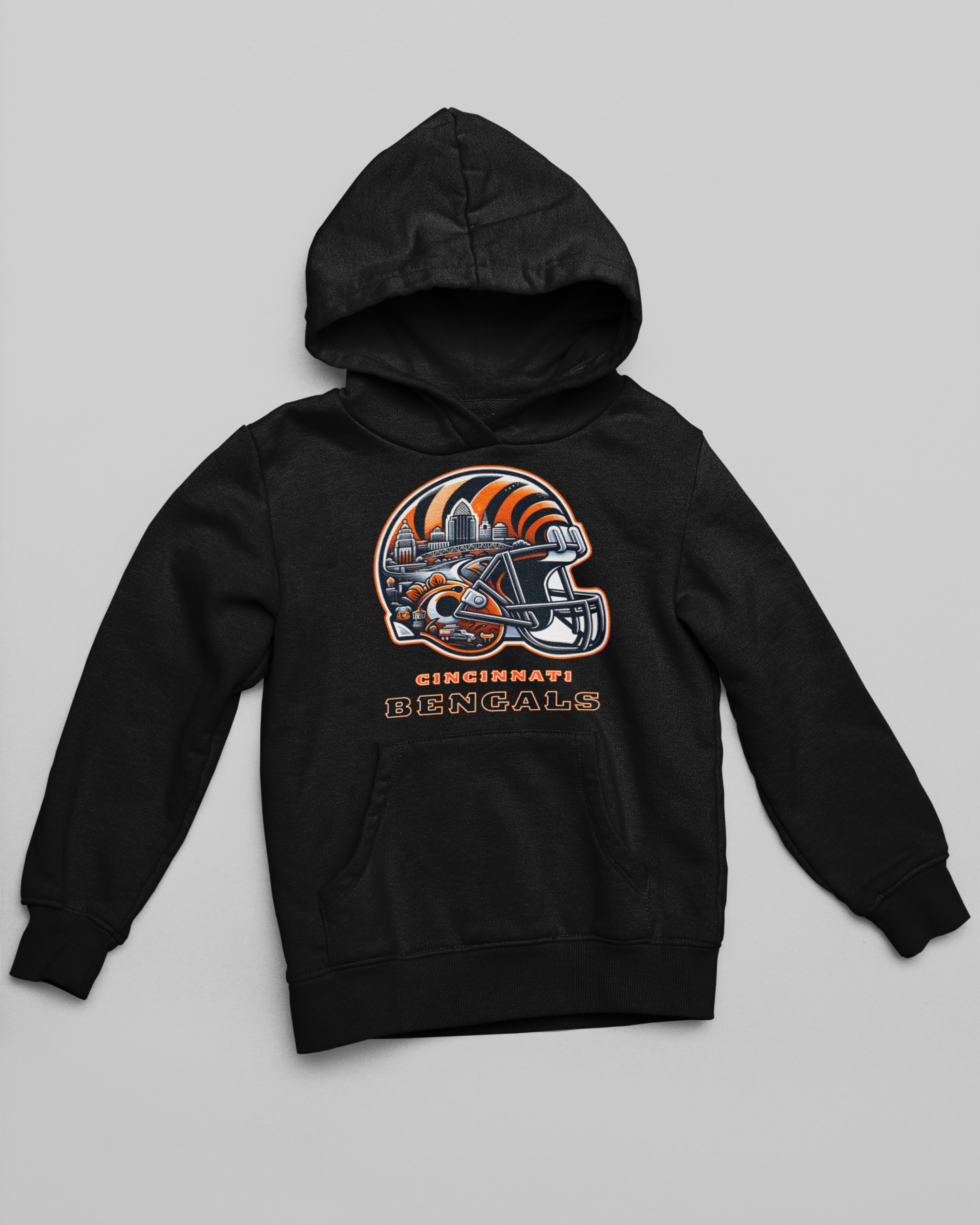 Football Team Helmet/ City landmarks Hoodies