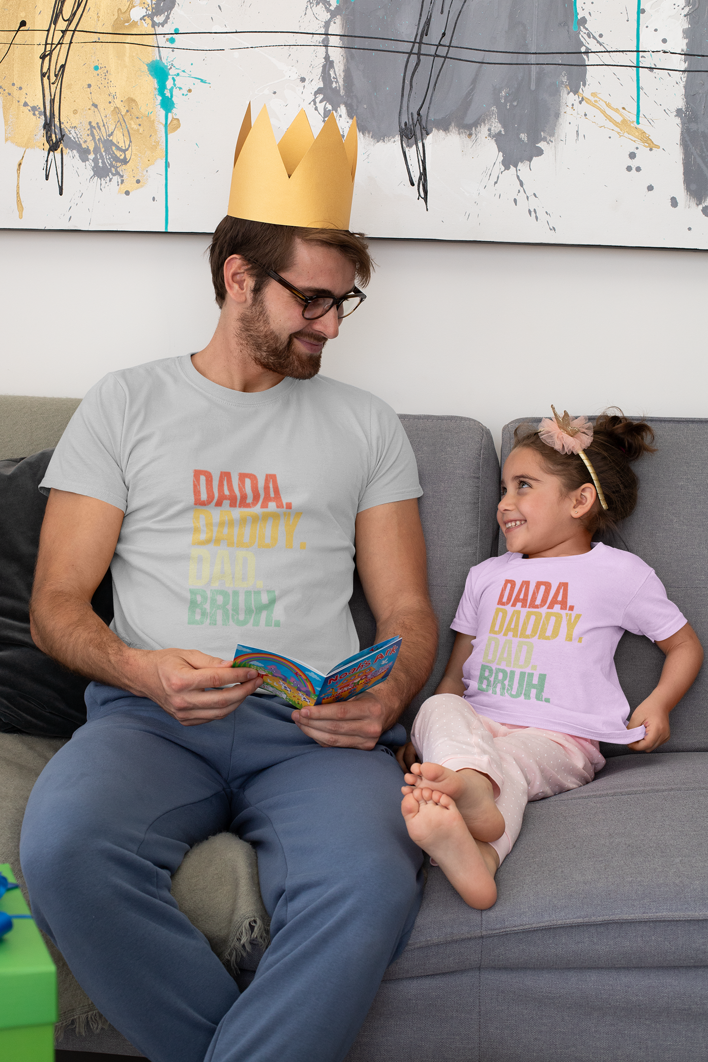 Daddy, Dada, Dad, Bruh Shirt