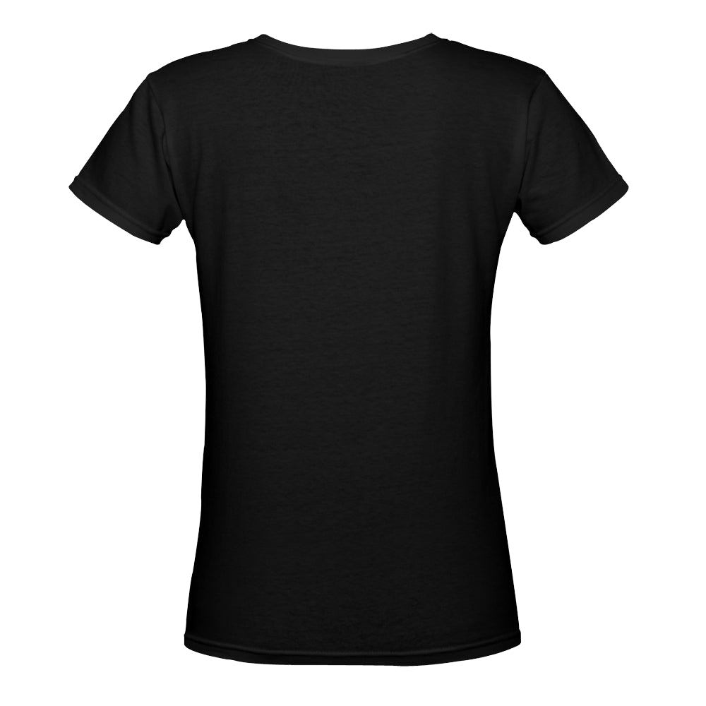 Jesus Freak Classic Woman's V-Neck T-Shirt Dark