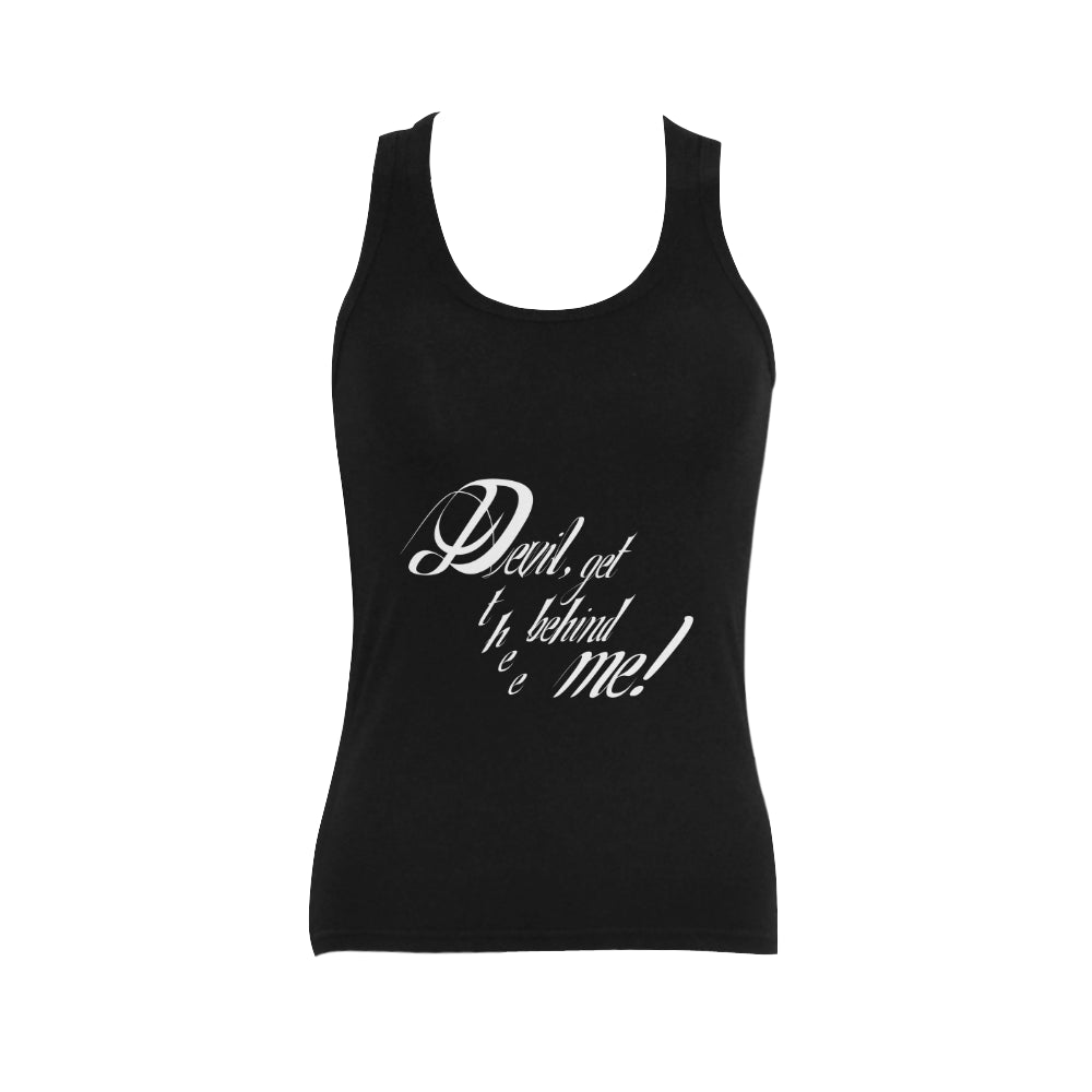 Devil get thee behind me ! classic women's tank top