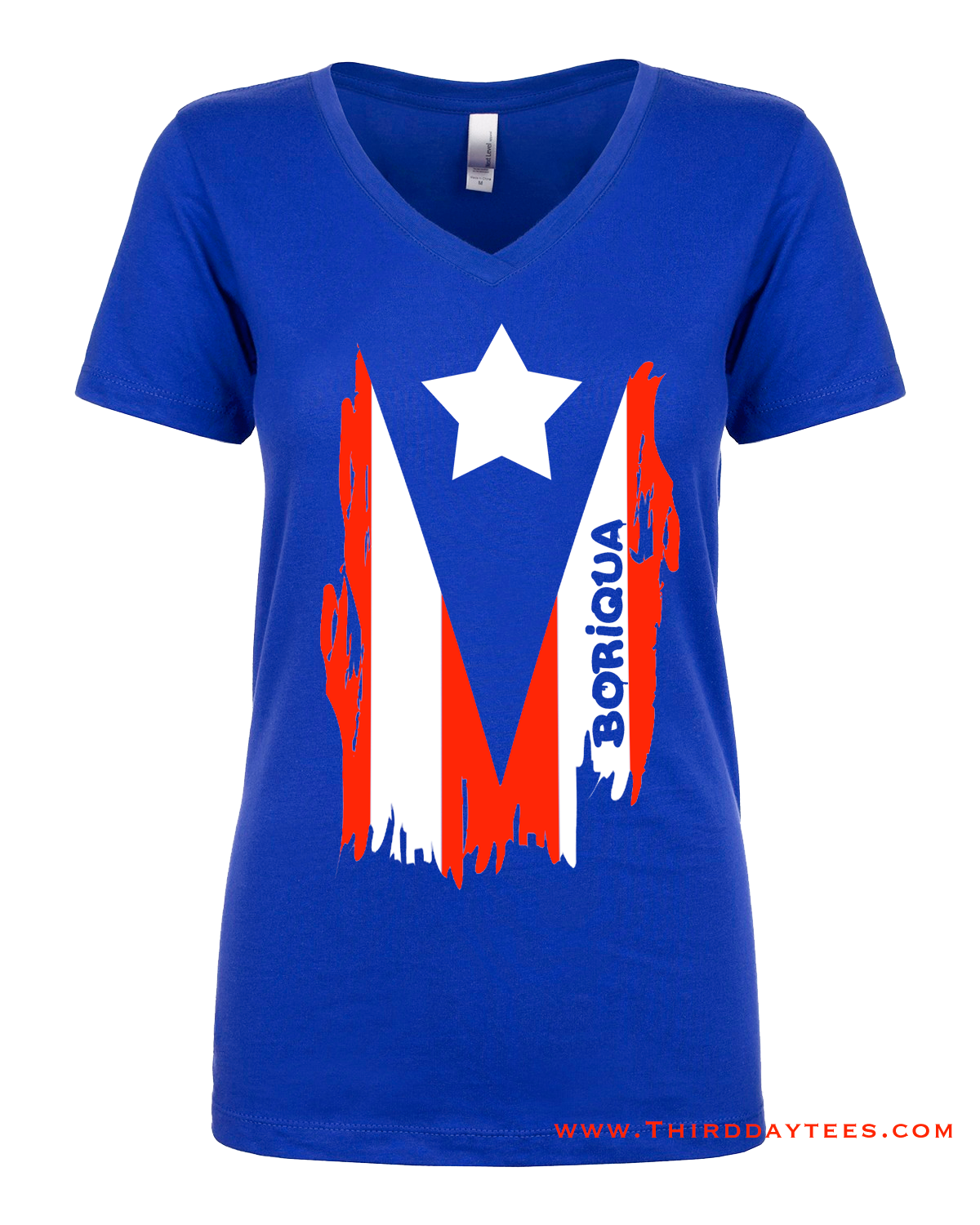 Boriqua flag shirt