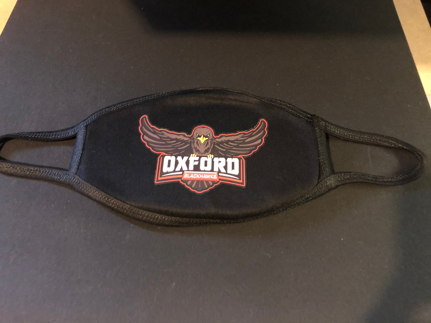 Oxford Blackhawks 2020 logo Face mask