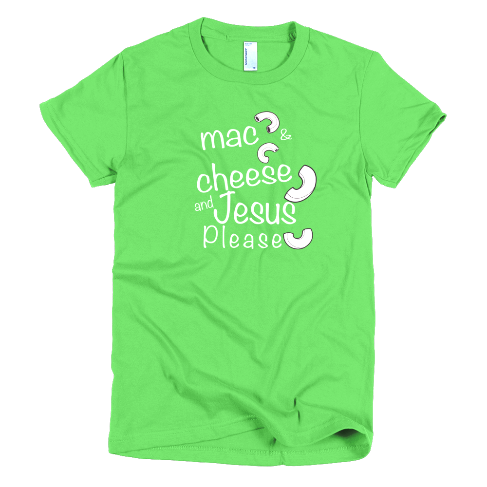 Mac and cheese Short sleeve women's t-shirt