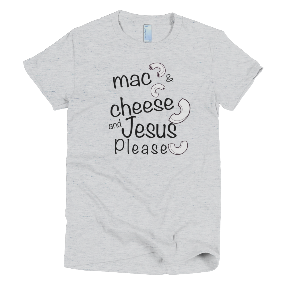 Mac and cheese Short sleeve women's t-shirt