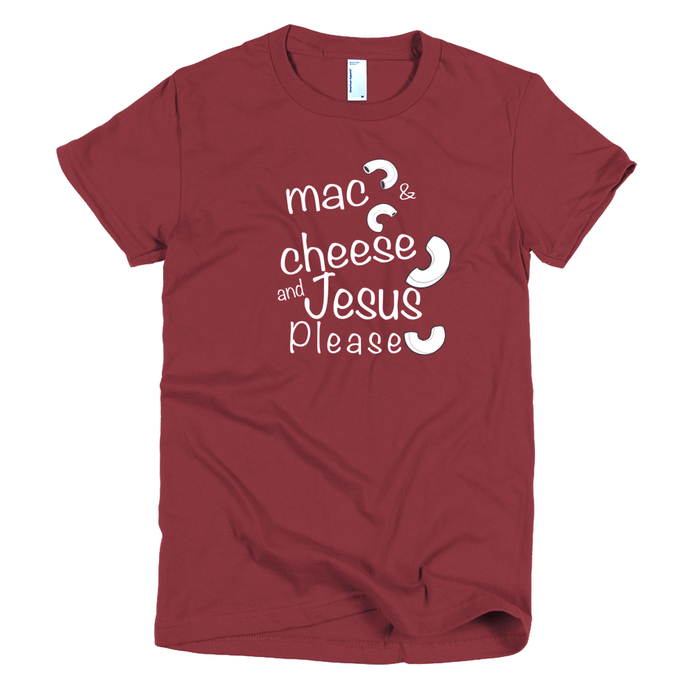 Mac and cheese Short sleeve women's t-shirt