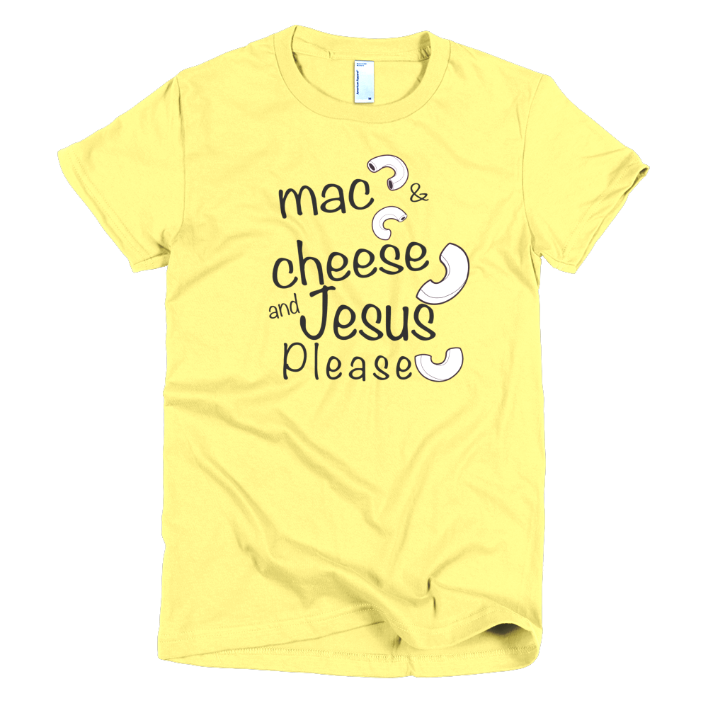 Mac and cheese Short sleeve women's t-shirt