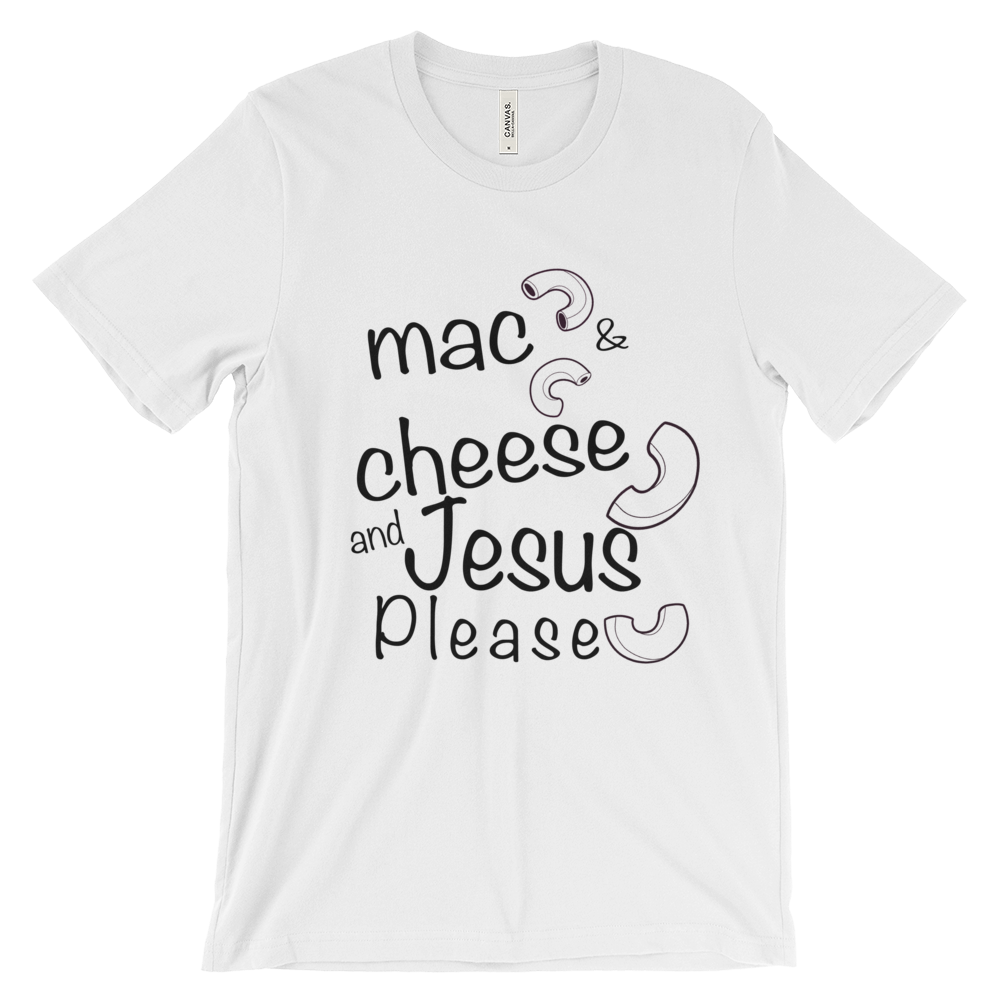 Mac and cheese Unisex short sleeve t-shirt