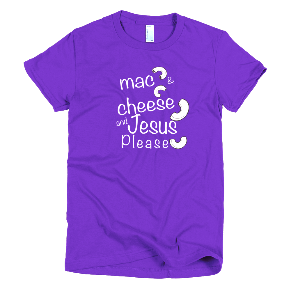 Mac and cheese Short sleeve women's t-shirt