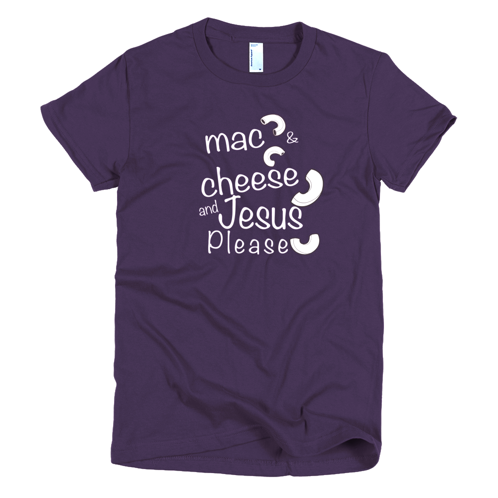 Mac and cheese Short sleeve women's t-shirt