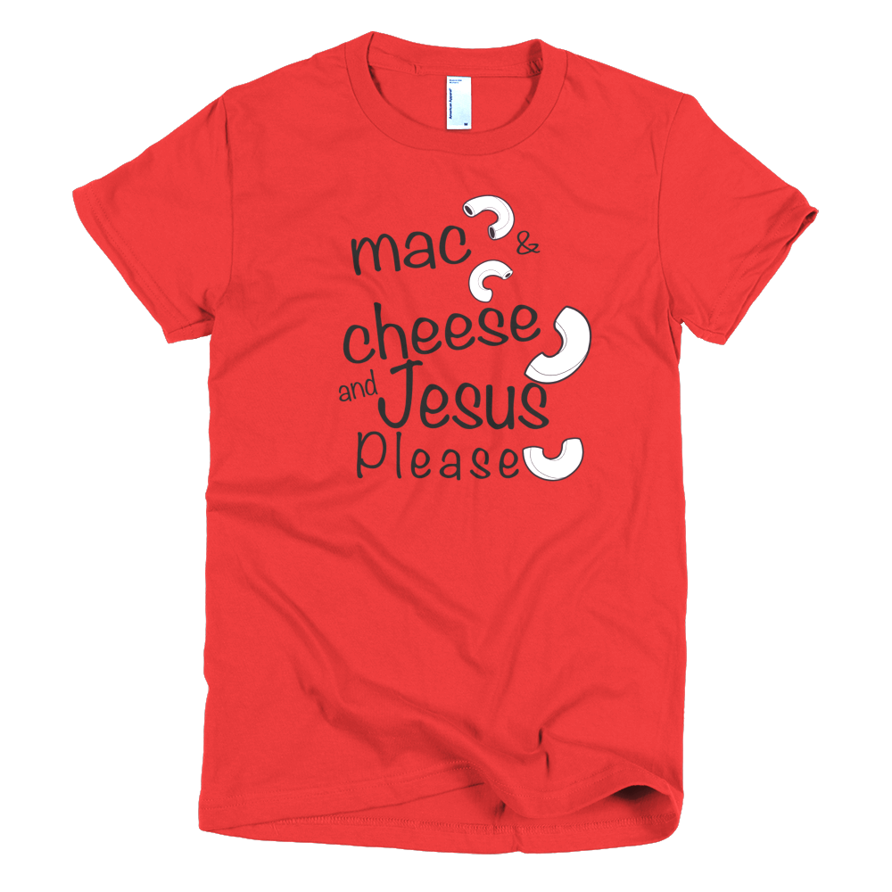 Mac and cheese Short sleeve women's t-shirt