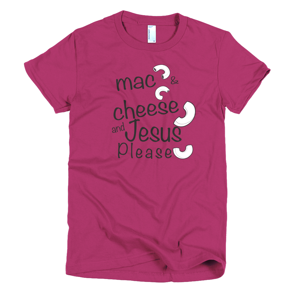 Mac and cheese Short sleeve women's t-shirt