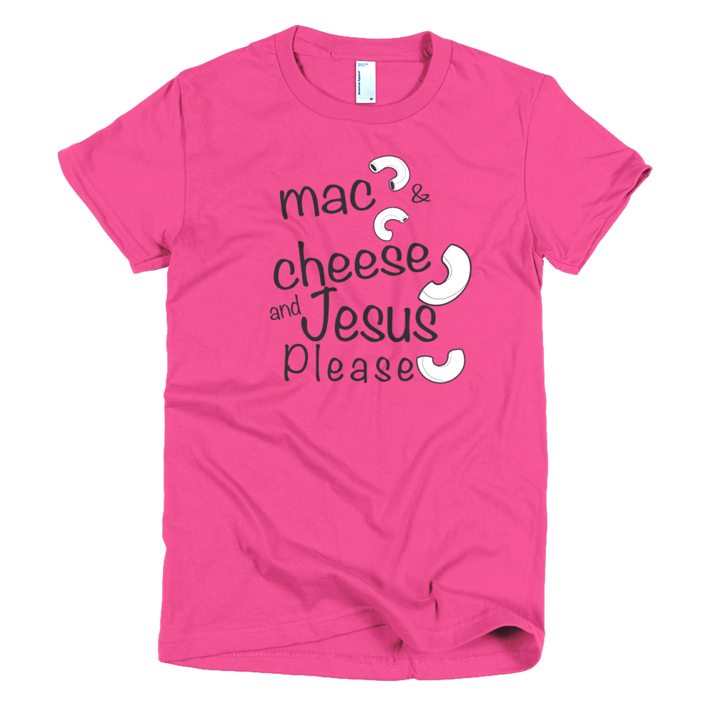 Mac and cheese Short sleeve women's t-shirt