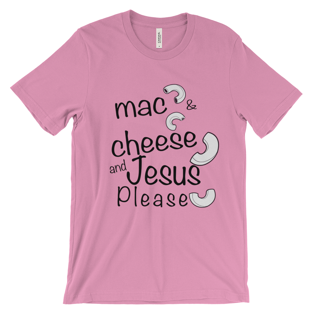 Mac and cheese Unisex short sleeve t-shirt